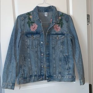 Embroidered Denim Jacket